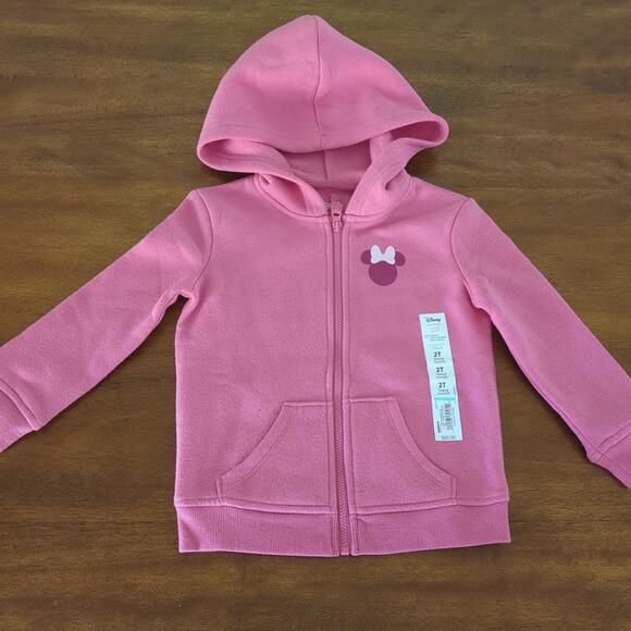 Disney's Minnie Mouse Toddler Girl Fleece Zip Up Hoodie by Jumping Beans®
2T - Picture 1 of 3